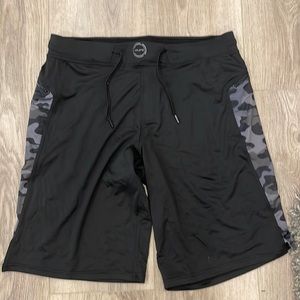 Large Black HYLETE Helix III Short